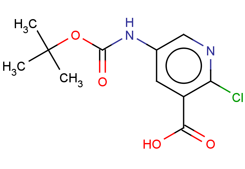 5-{[(tert-butoxy)carbonyl]amino}-2-chloropyridine-3-carboxylic acid