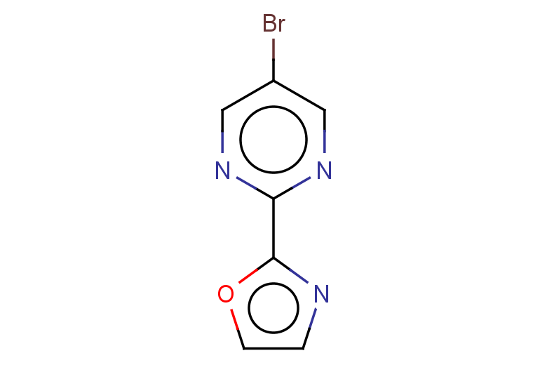 5-bromo-2-(1,3-oxazol-2-yl)pyrimidine