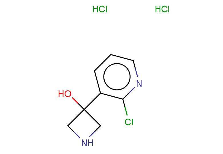 3-(2-chloropyridin-3-yl)azetidin-3-ol dihydrochloride