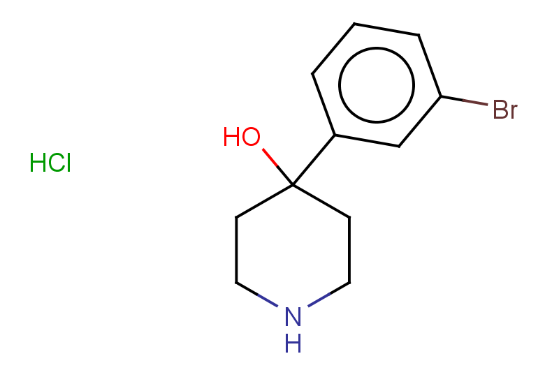 4-(3-bromophenyl)piperidin-4-ol hydrochloride