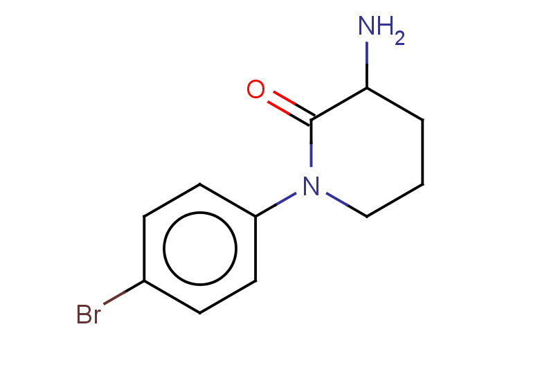 3-amino-1-(4-bromophenyl)piperidin-2-one