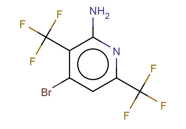 4-bromo-3,6-bis(trifluoromethyl)pyridin-2-amine