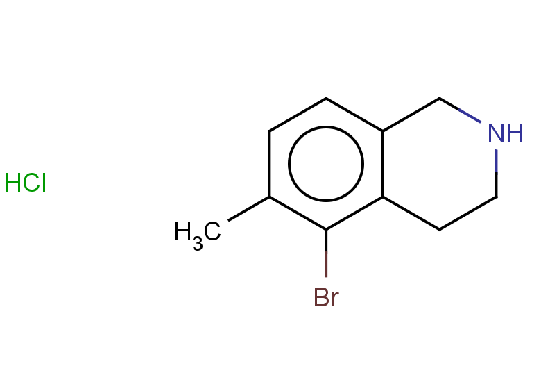 5-bromo-6-methyl-1,2,3,4-tetrahydroisoquinoline hydrochloride