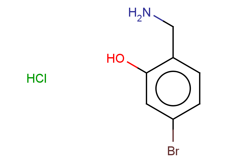 2-(aminomethyl)-5-bromophenol hydrochloride