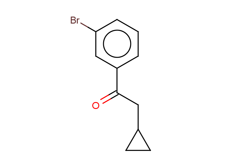 1-(3-bromophenyl)-2-cyclopropylethan-1-one