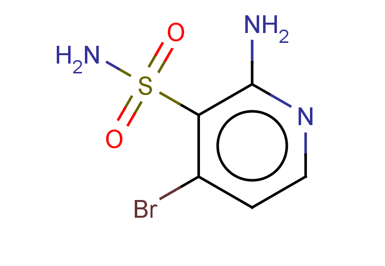 2-amino-4-bromopyridine-3-sulfonamide