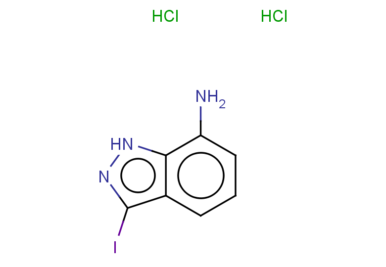 3-iodo-1H-indazol-7-amine dihydrochloride