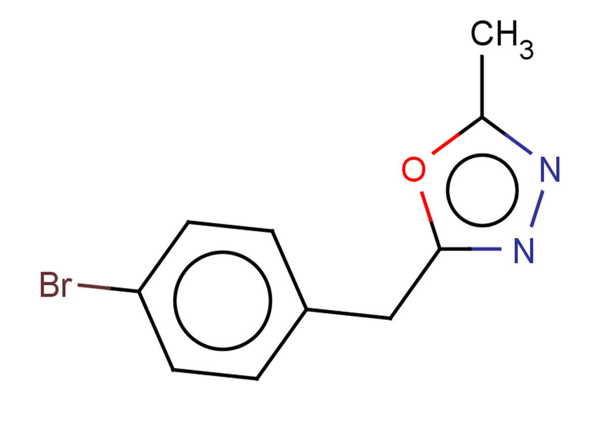 2-[(4-bromophenyl)methyl]-5-methyl-1,3,4-oxadiazole