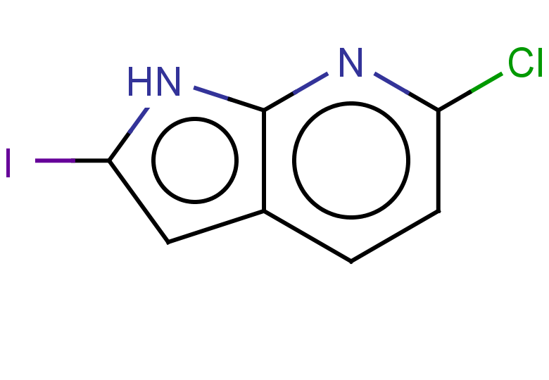 6-chloro-2-iodo-1H-pyrrolo[2,3-b]pyridine