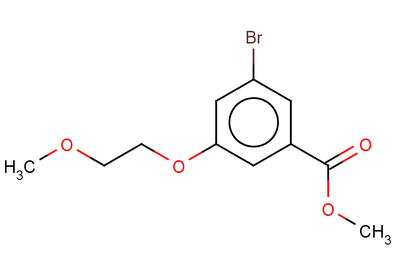 methyl 3-bromo-5-(2-methoxyethoxy)benzoate