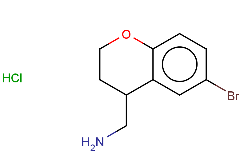 (6-bromo-3,4-dihydro-2H-1-benzopyran-4-yl)methanamine hydrochloride
