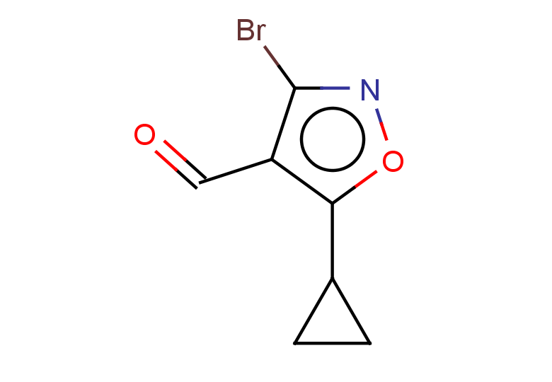 3-bromo-5-cyclopropyl-1,2-oxazole-4-carbaldehyde