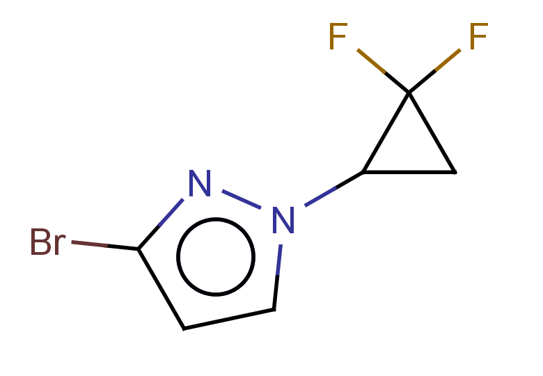 3-bromo-1-(2,2-difluorocyclopropyl)-1H-pyrazole
