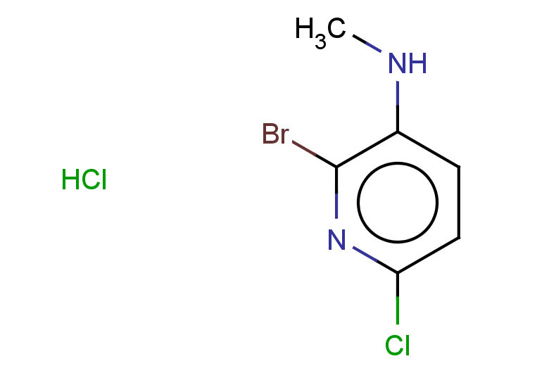 2-bromo-6-chloro-N-methylpyridin-3-amine hydrochloride