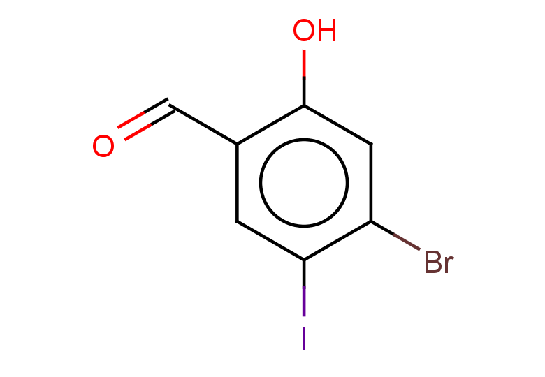 4-bromo-2-hydroxy-5-iodobenzaldehyde