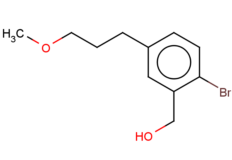 [2-bromo-5-(3-methoxypropyl)phenyl]methanol