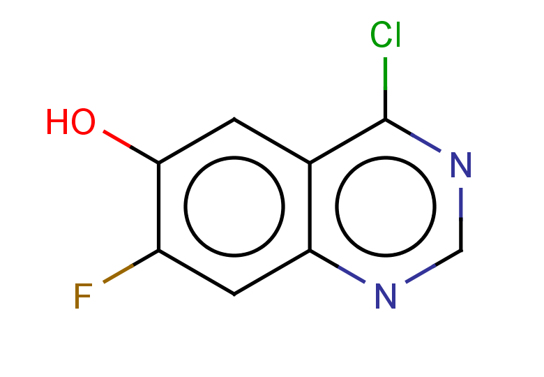 4-chloro-7-fluoroquinazolin-6-ol