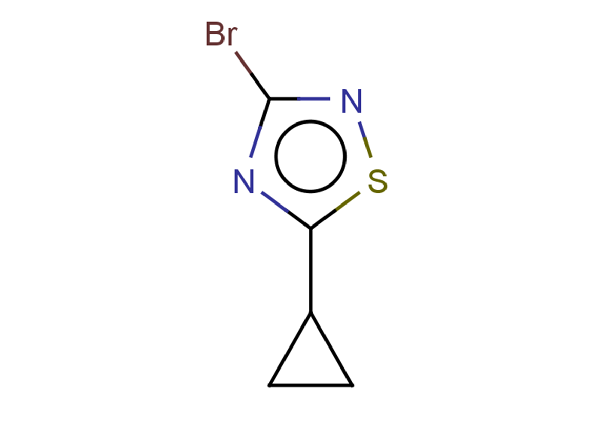 3-bromo-5-cyclopropyl-1,2,4-thiadiazole
