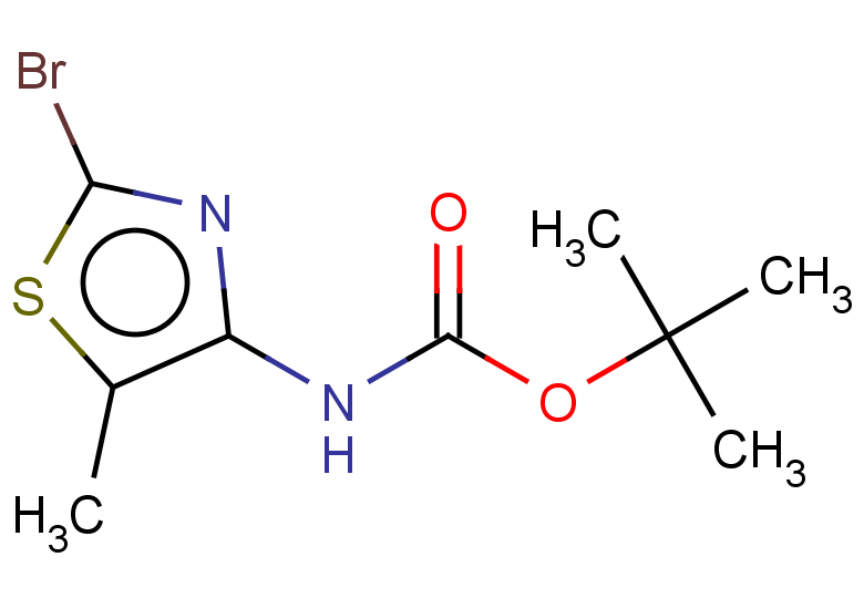 tert-butyl N-(2-bromo-5-methyl-1,3-thiazol-4-yl)carbamate
