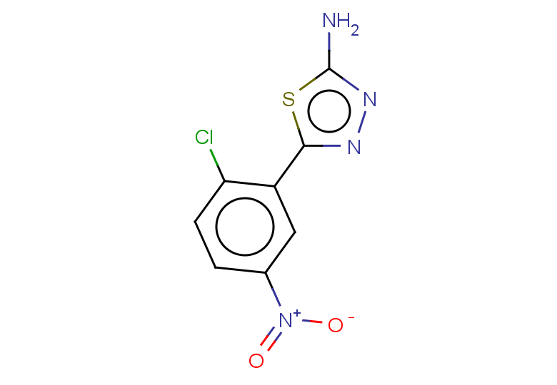 5-(2-chloro-5-nitrophenyl)-1,3,4-thiadiazol-2-amine