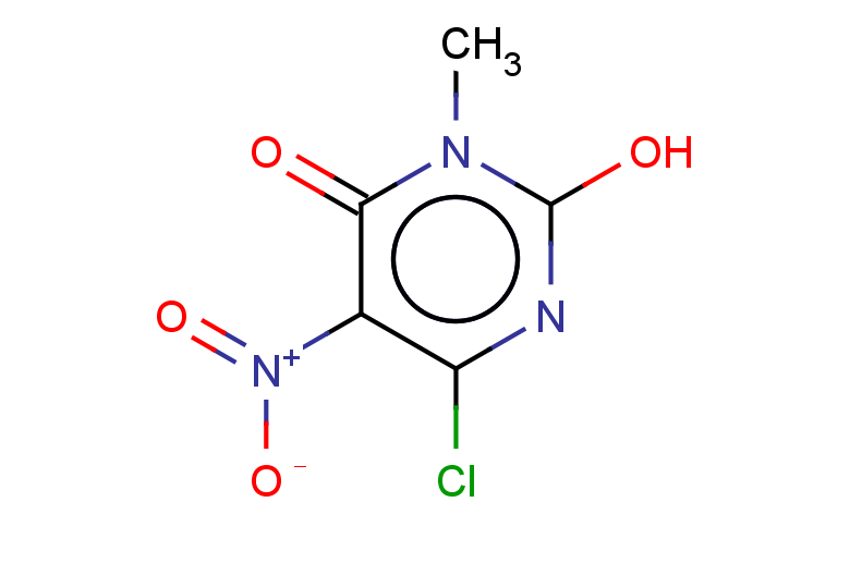 6-chloro-2-hydroxy-3-methyl-5-nitro-3,4-dihydropyrimidin-4-one