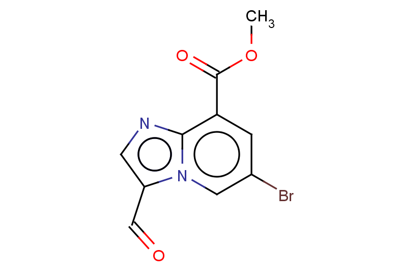 methyl 6-bromo-3-formylimidazo[1,2-a]pyridine-8-carboxylate