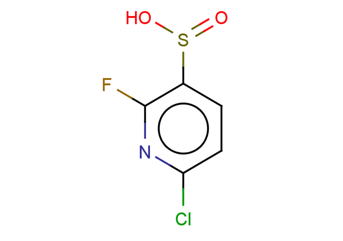 6-chloro-2-fluoropyridine-3-sulfinic acid