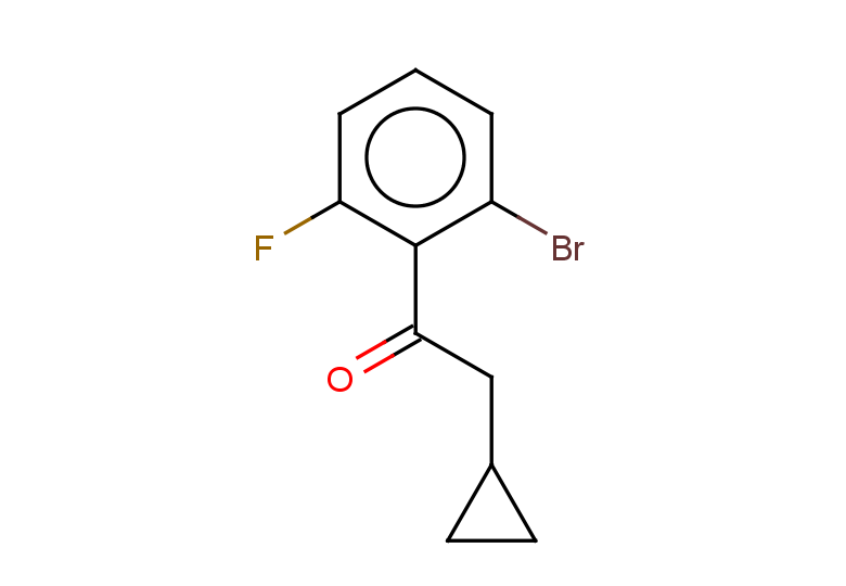 1-(2-bromo-6-fluorophenyl)-2-cyclopropylethan-1-one