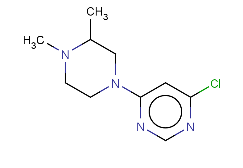 4-chloro-6-(3,4-dimethylpiperazin-1-yl)pyrimidine
