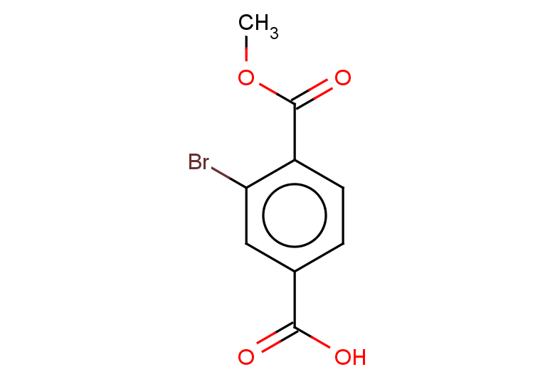 3-bromo-4-(methoxycarbonyl)benzoic acid