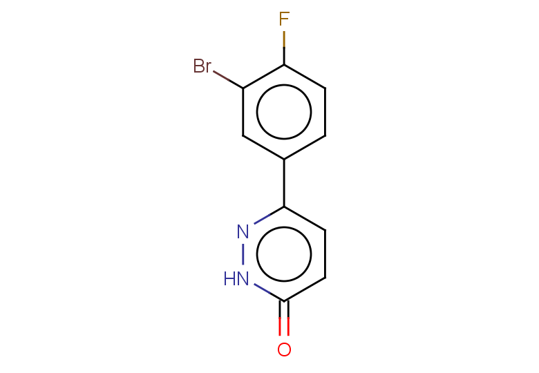 6-(3-bromo-4-fluorophenyl)-2,3-dihydropyridazin-3-one