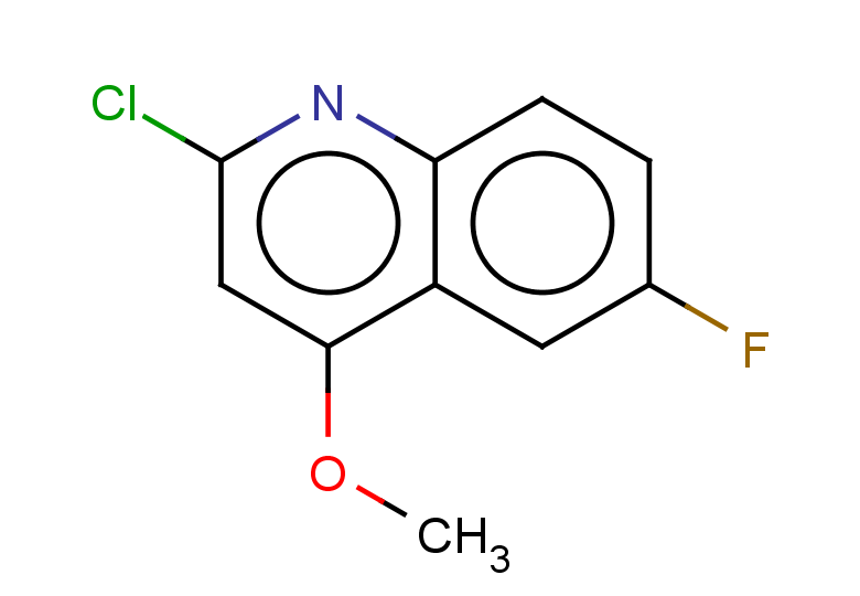 2-chloro-6-fluoro-4-methoxyquinoline