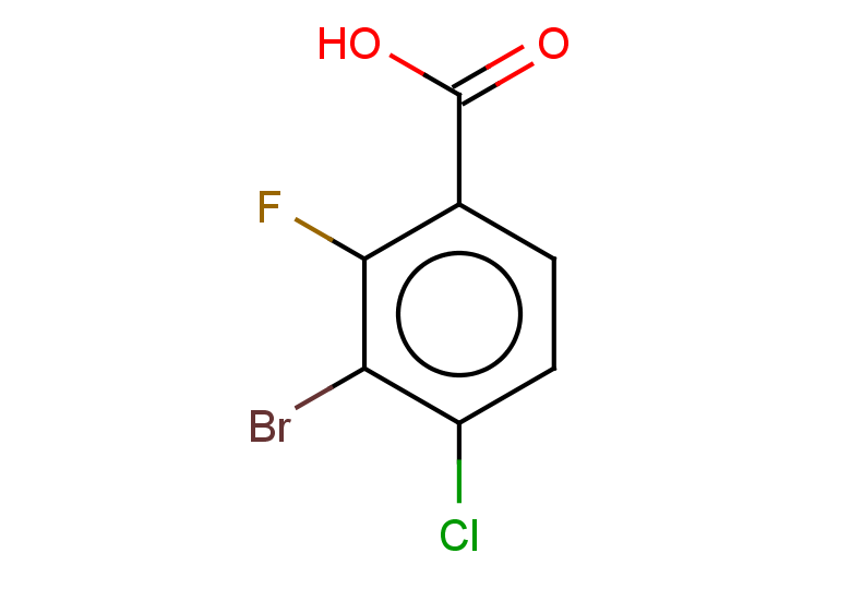 3-bromo-4-chloro-2-fluorobenzoic acid