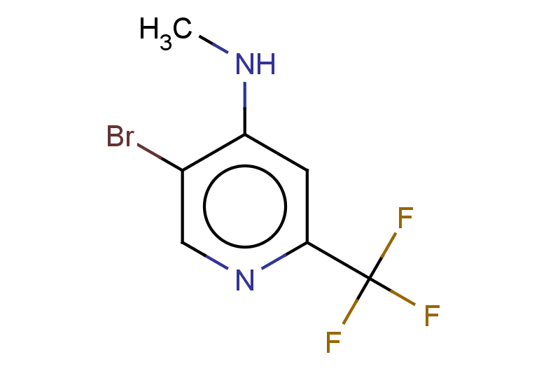 5-bromo-N-methyl-2-(trifluoromethyl)pyridin-4-amine