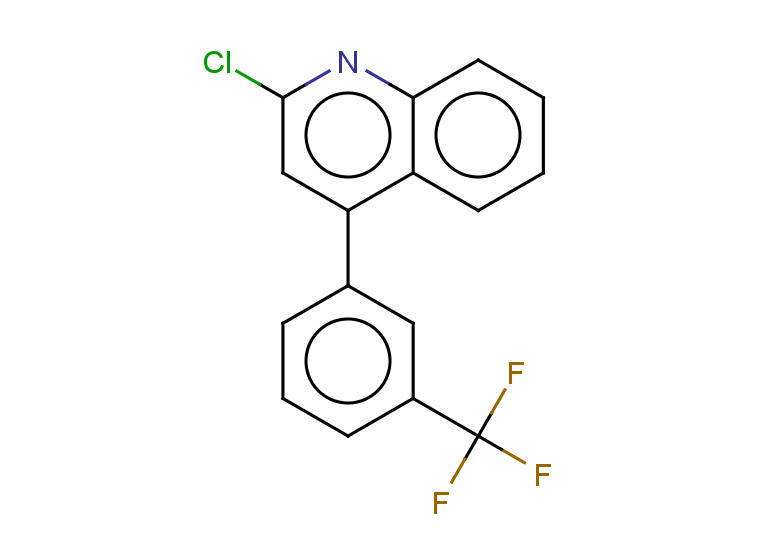 2-chloro-4-[3-(trifluoromethyl)phenyl]quinoline