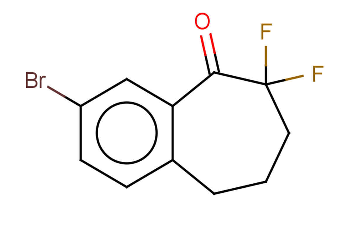 3-bromo-6,6-difluoro-6,7,8,9-tetrahydro-5H-benzo[7]annulen-5-one