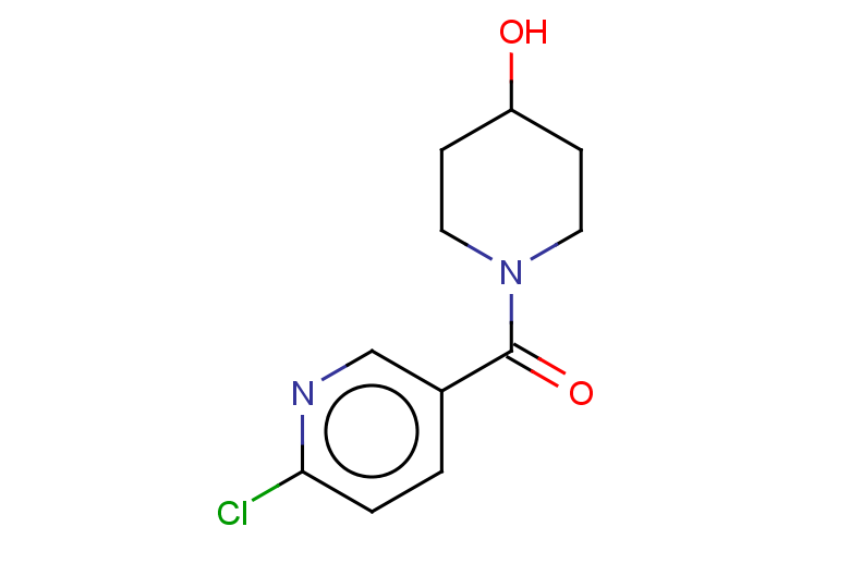 1-(6-chloropyridine-3-carbonyl)piperidin-4-ol