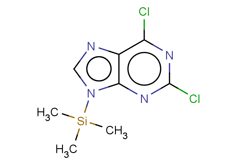 2,6-dichloro-9-(trimethylsilyl)-9H-purine