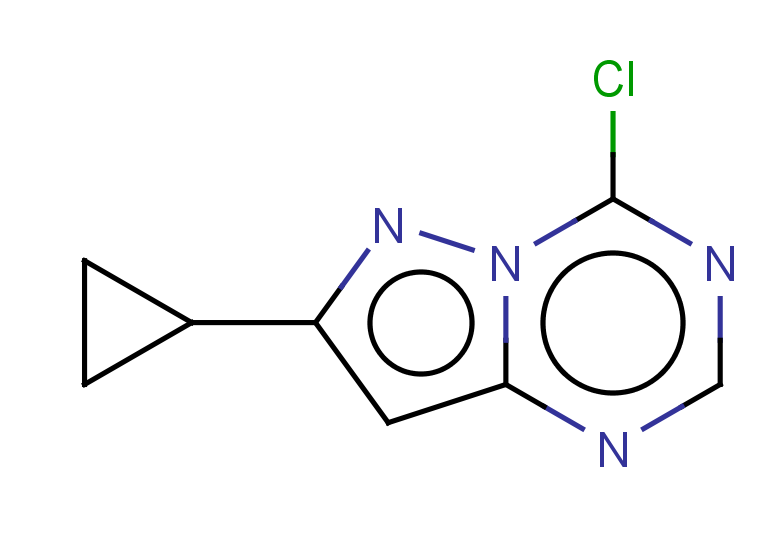 4-chloro-7-cyclopropylpyrazolo[1,5-a][1,3,5]triazine