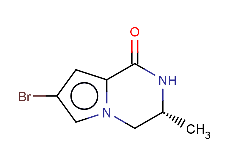 (3R)-7-bromo-3-methyl-1H,2H,3H,4H-pyrrolo[1,2-a]pyrazin-1-one