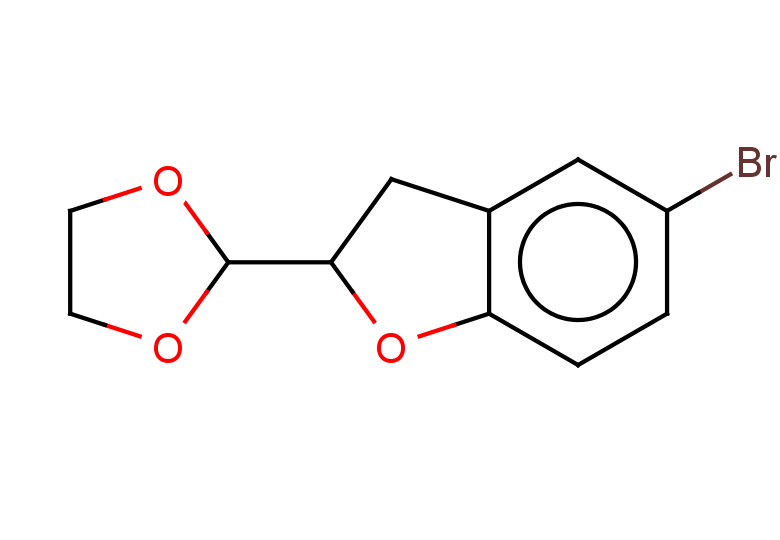 5-bromo-2-(1,3-dioxolan-2-yl)-2,3-dihydro-1-benzofuran