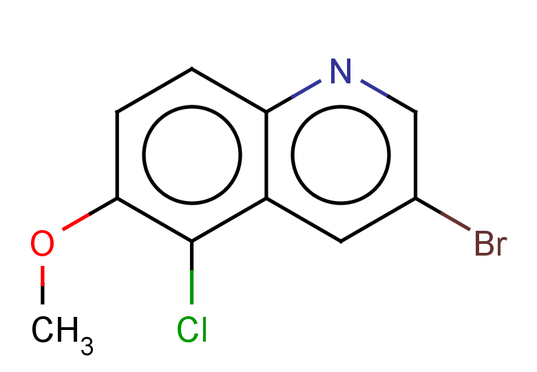 3-bromo-5-chloro-6-methoxyquinoline
