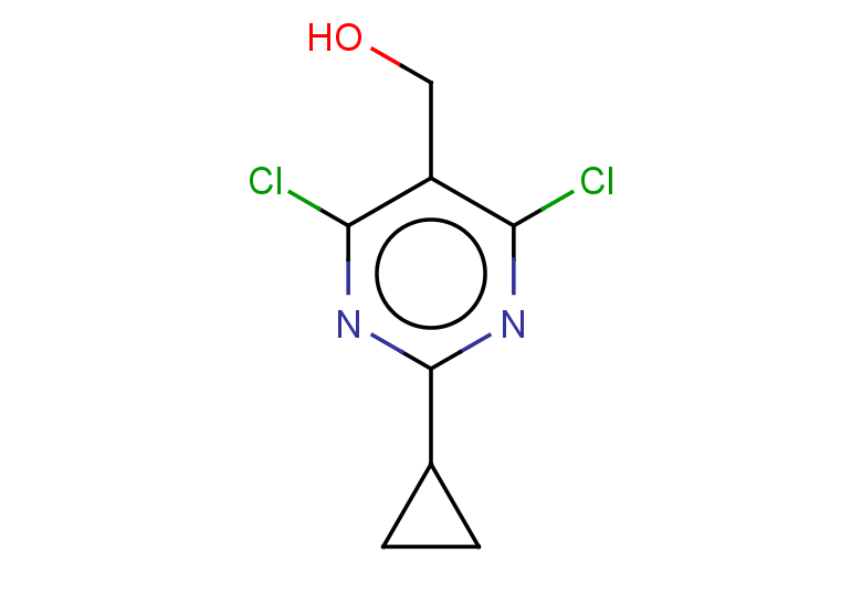 (4,6-dichloro-2-cyclopropylpyrimidin-5-yl)methanol