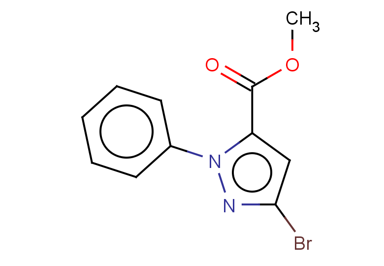 methyl 3-bromo-1-phenyl-1H-pyrazole-5-carboxylate