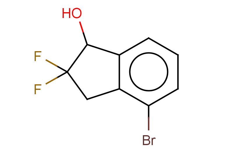 4-bromo-2,2-difluoro-2,3-dihydro-1H-inden-1-ol