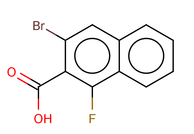 3-bromo-1-fluoronaphthalene-2-carboxylic acid