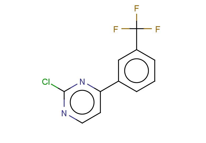 2-chloro-4-[3-(trifluoromethyl)phenyl]pyrimidine
