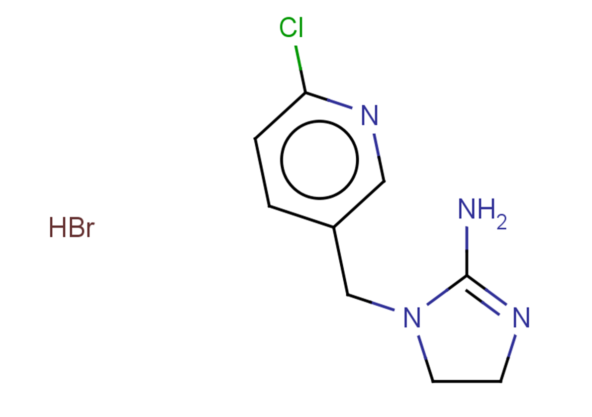 1-[(6-chloropyridin-3-yl)methyl]-4,5-dihydro-1H-imidazol-2-amine hydrobromide