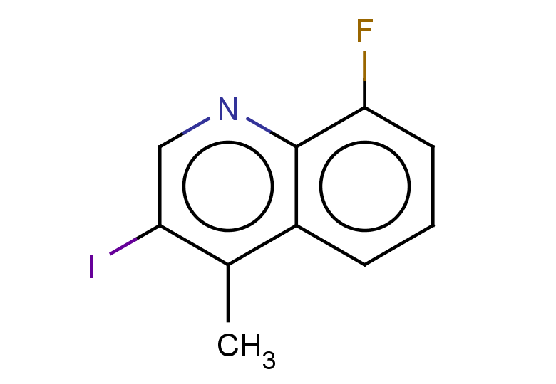 8-fluoro-3-iodo-4-methylquinoline