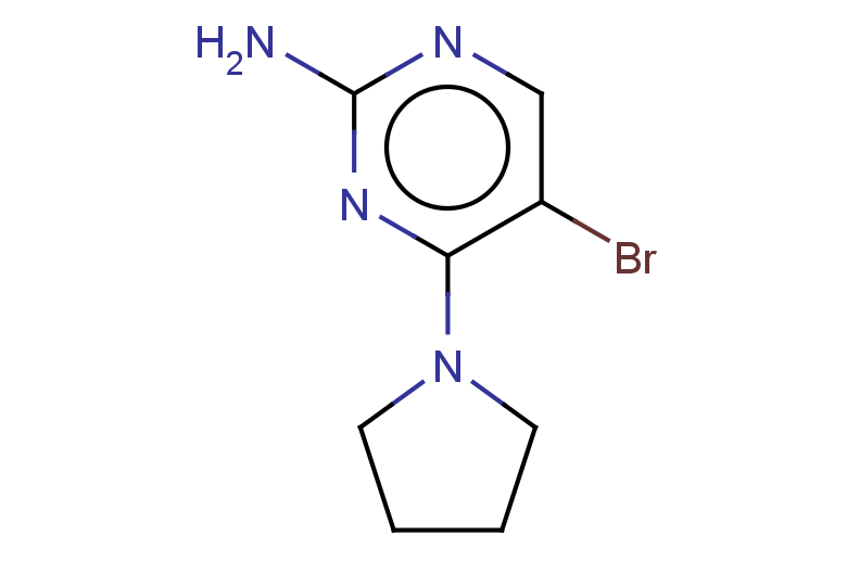 5-bromo-4-(pyrrolidin-1-yl)pyrimidin-2-amine
